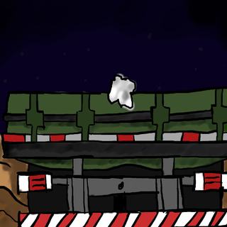 vista traseira do caminhão